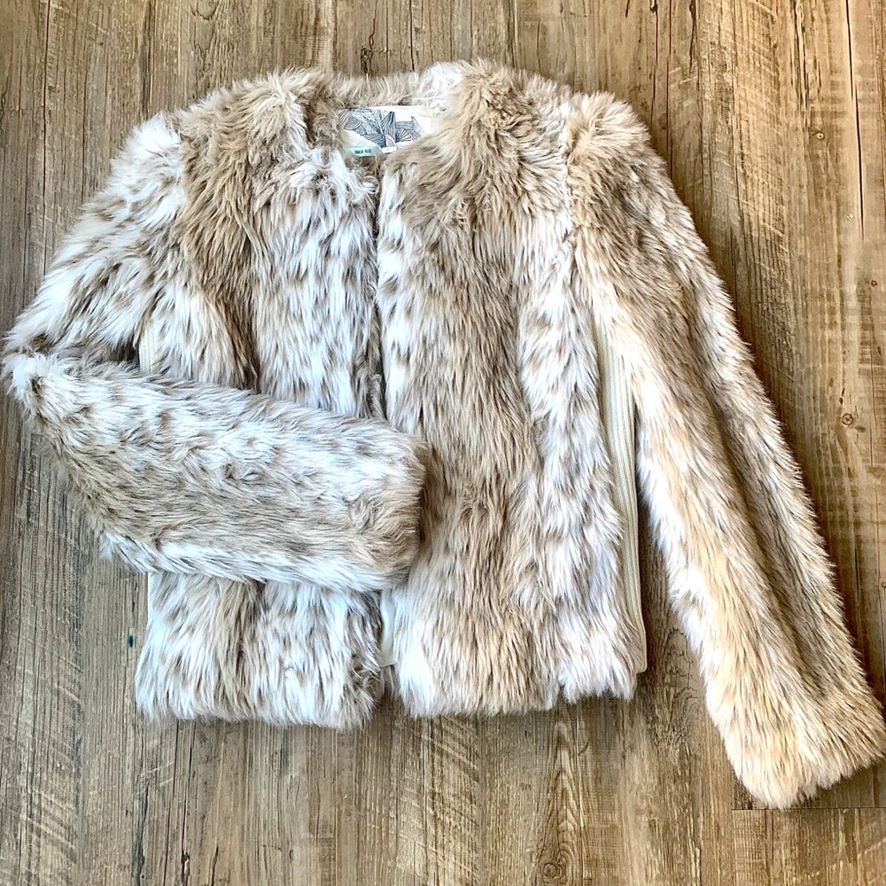 Urban Outfitters Faux Fur Coat Jacket
